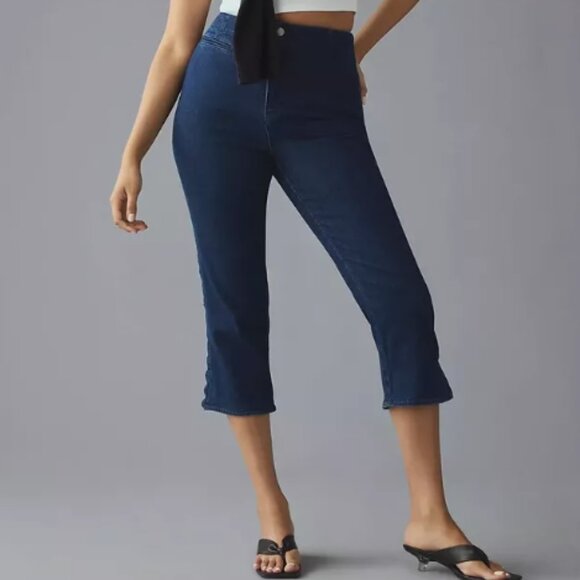 Maeve High-Rise Pedal Pusher Jeans by Anthropologie - Picture 2 of 5